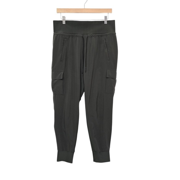 Athleta Pants - Athleta Sutton Joggers Womens 10 Charcoal Gray Hiking Pants Outdoor Cargo Pocket